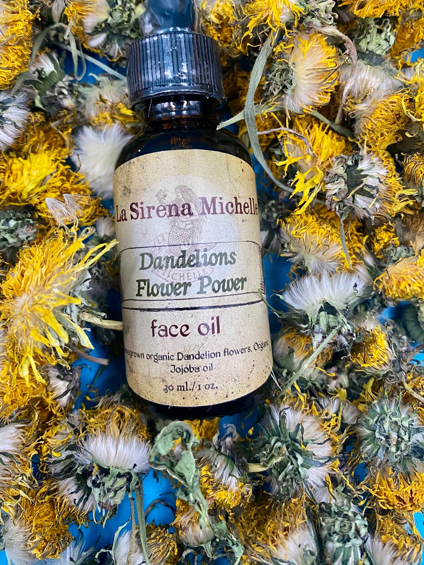 Dandelions Flower Power face oil