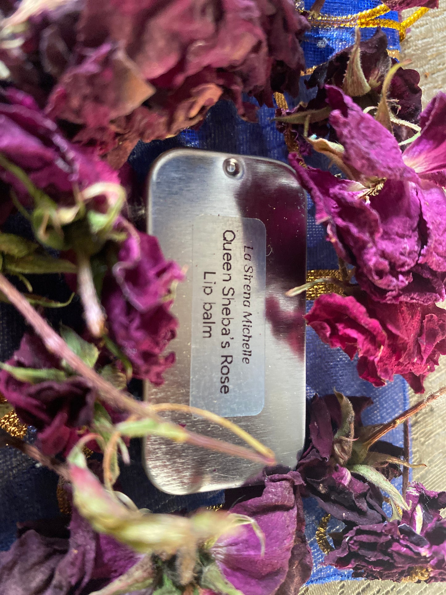 Queen Sheba Rose Lip Balm