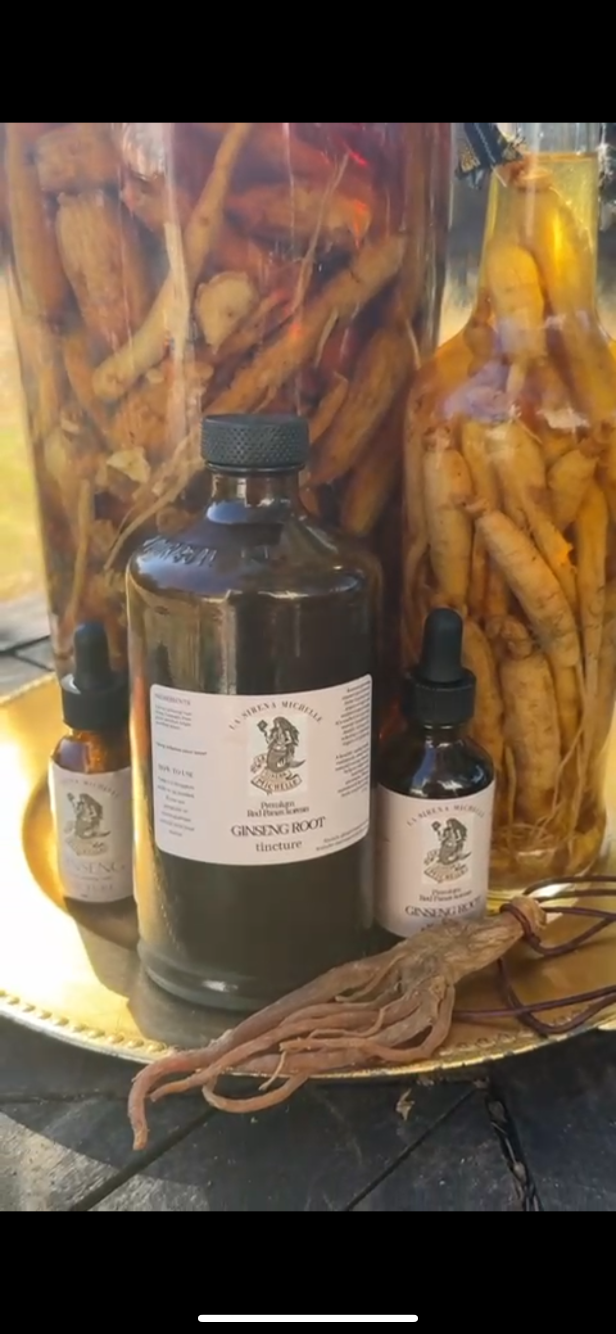 2018 vintage, 7 years old Premium Red Panax Korean Ginseng Root Tincture