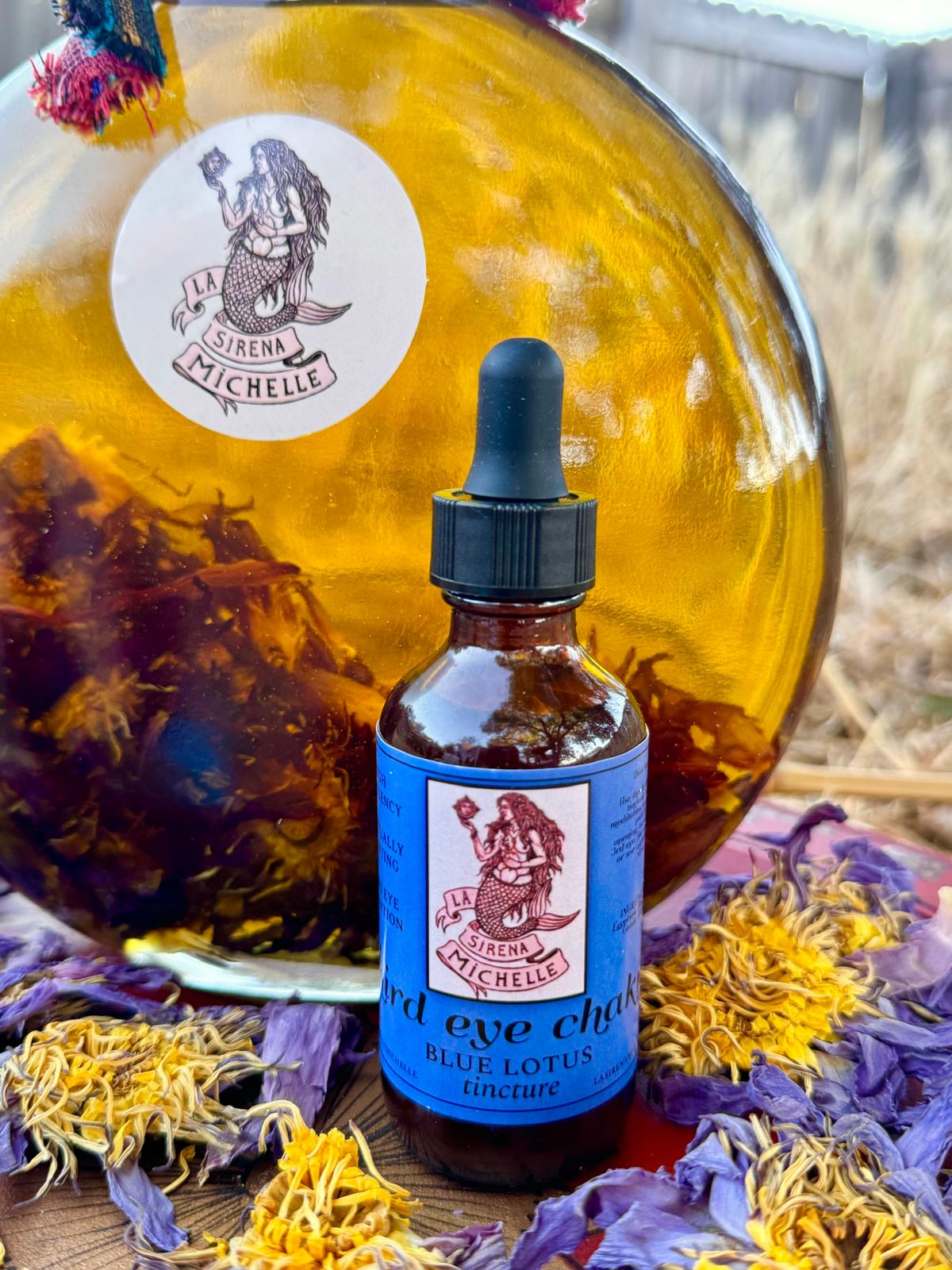 Blue Lotus Tincture (potent infusion)