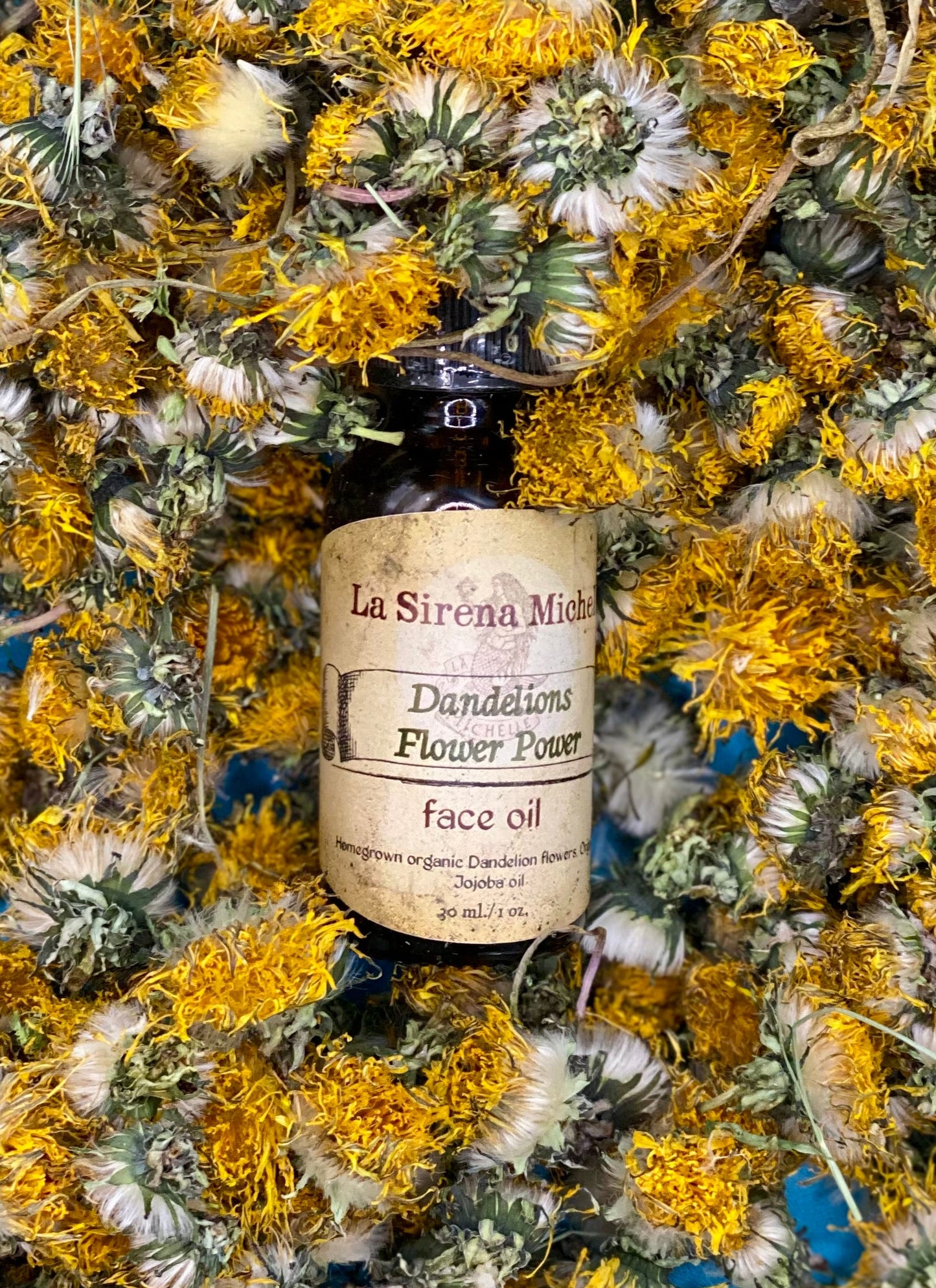 Dandelions Flower Power face oil