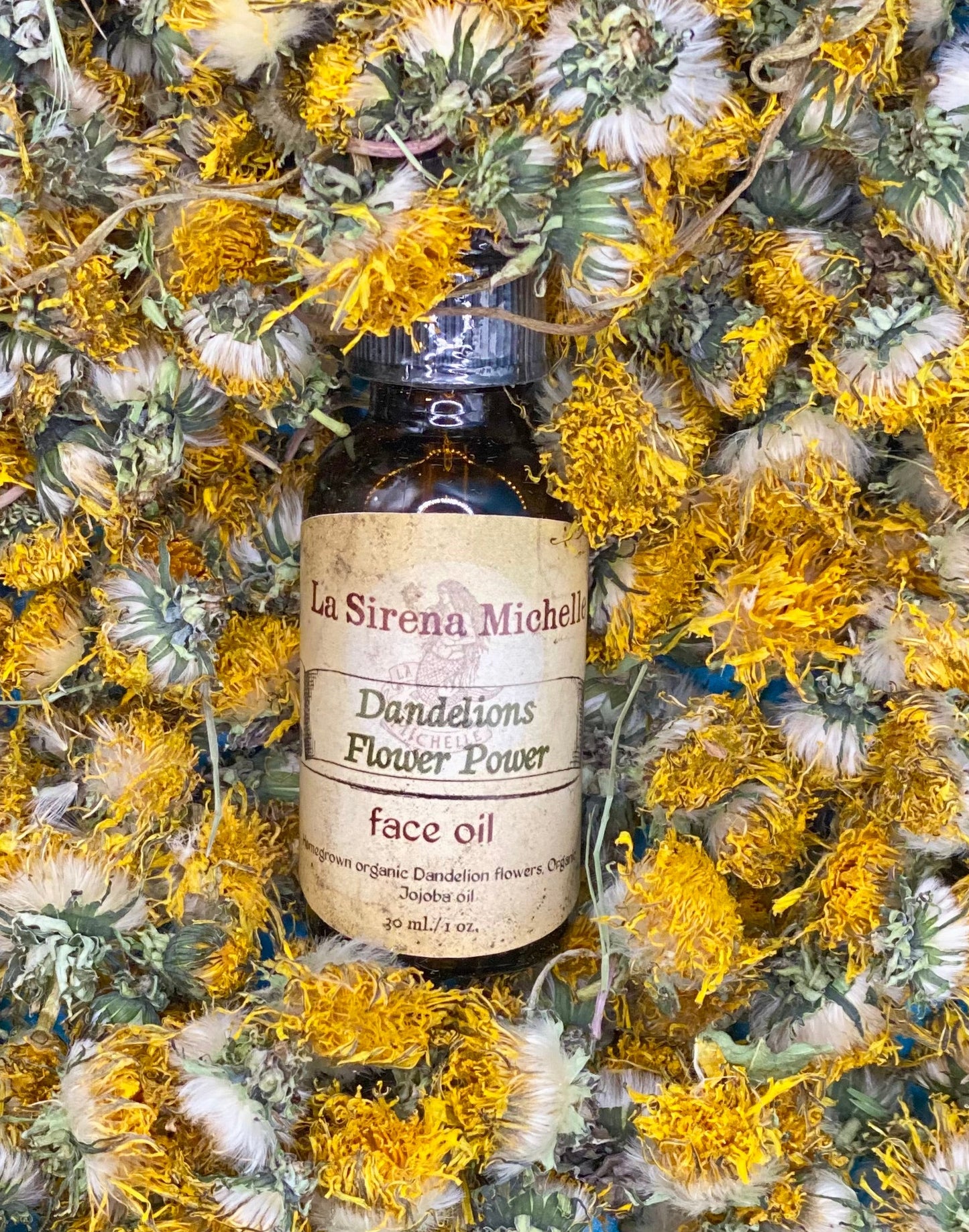 Dandelions Flower Power face oil