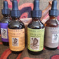 Set of healthy hair oils