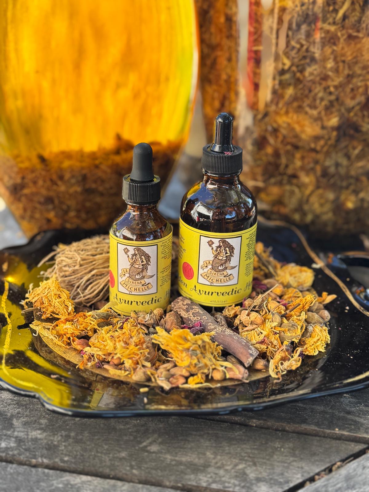 Golden Ayurvedic Hair Oil™ (multi-functional restoration hair oil)