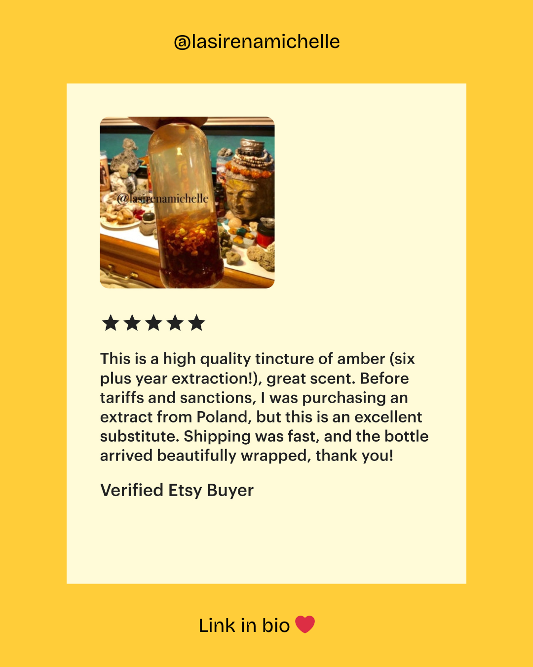 Baltic Amber tincture