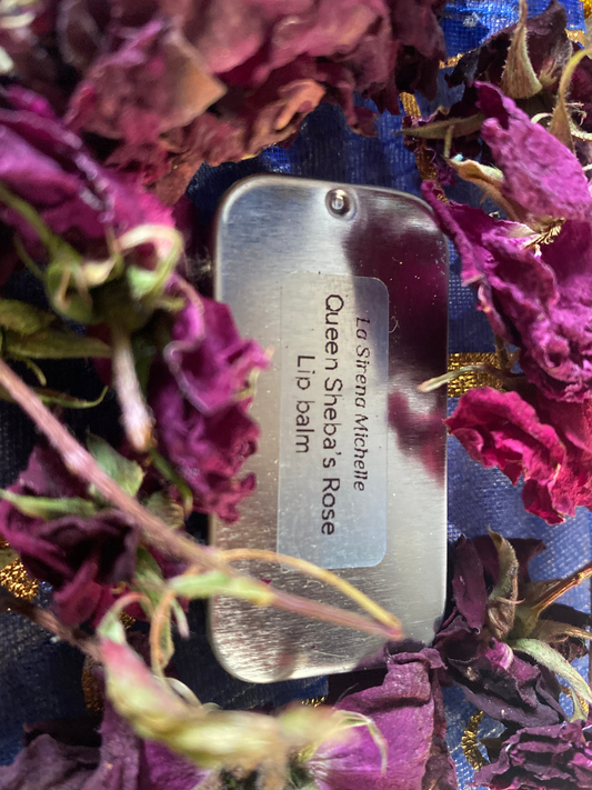 Queen Sheba Rose Lip Balm