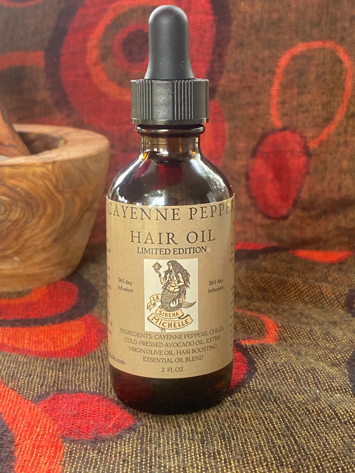 Stimulating Cayenne Pepper hair oil (Limited edition)